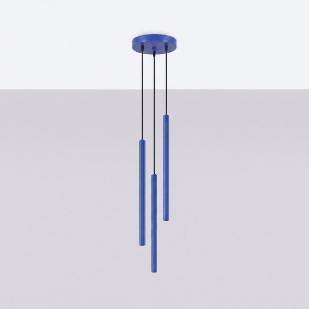 Lampa wisząca ARCHE 3P ultramaryna