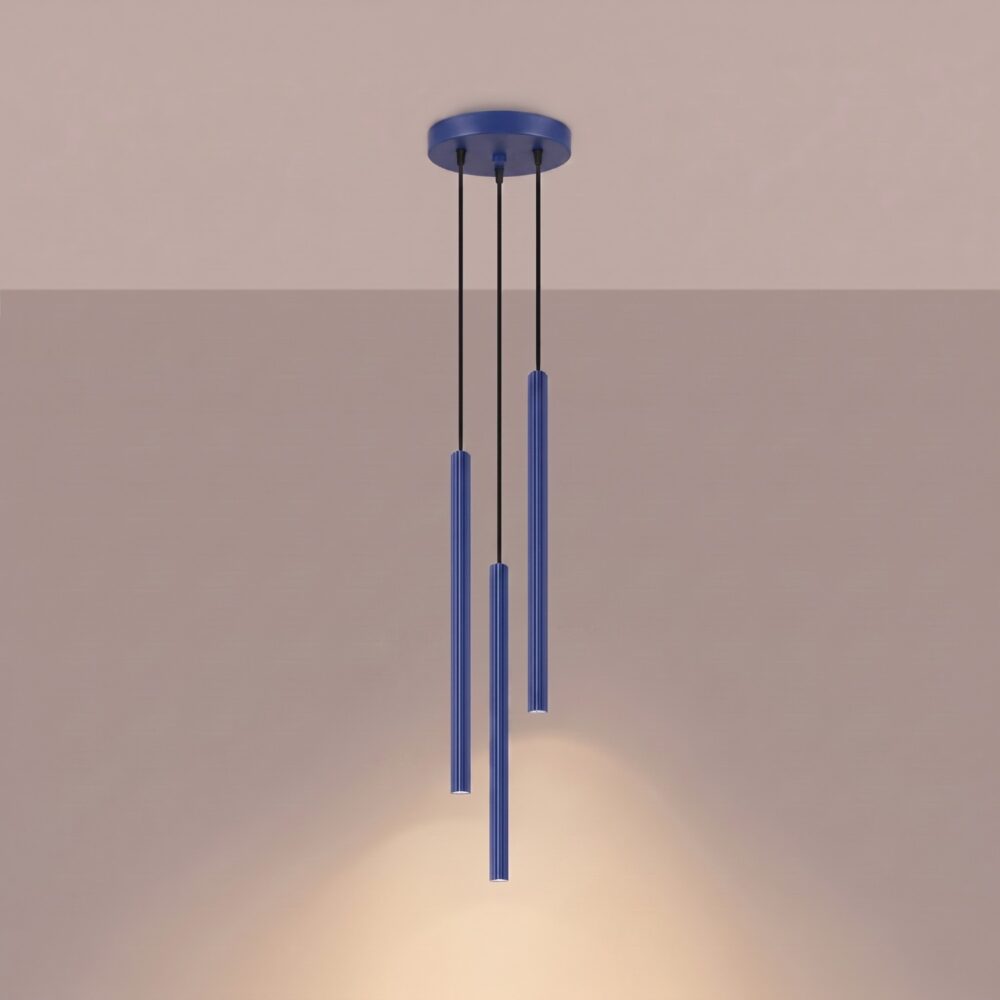 Lampa wisząca ARCHE 3P ultramaryna