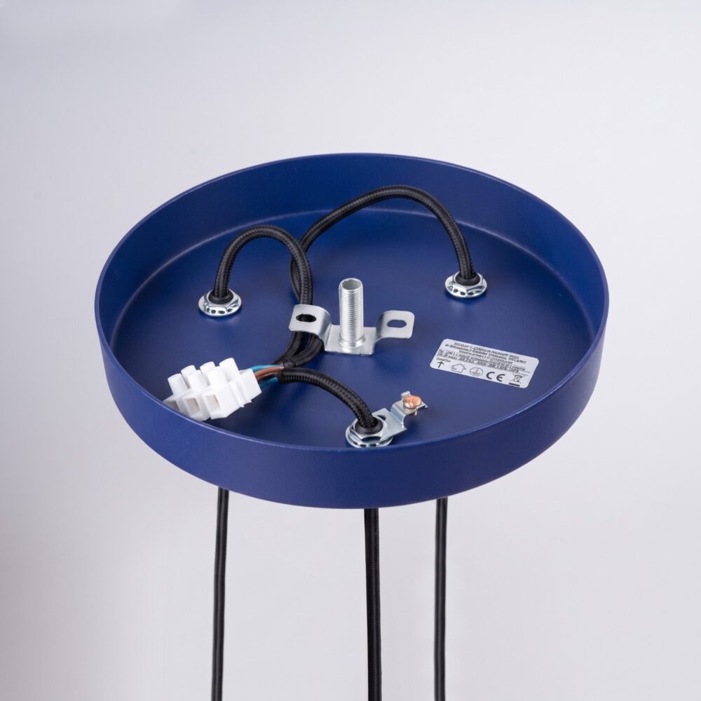 Lampa wisząca ARCHE 3P ultramaryna