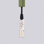 Lampa wisząca ARCHE 1 zielona oliwka