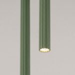 Lampa wisząca ARCHE 2P zielona oliwka