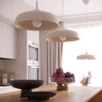 Lampa wisząca GINA beżowa