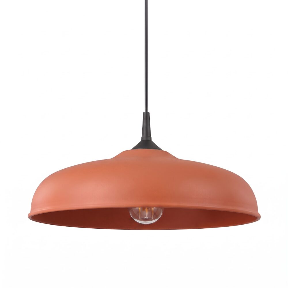 Lampa wisząca GINA ochra czerwona
