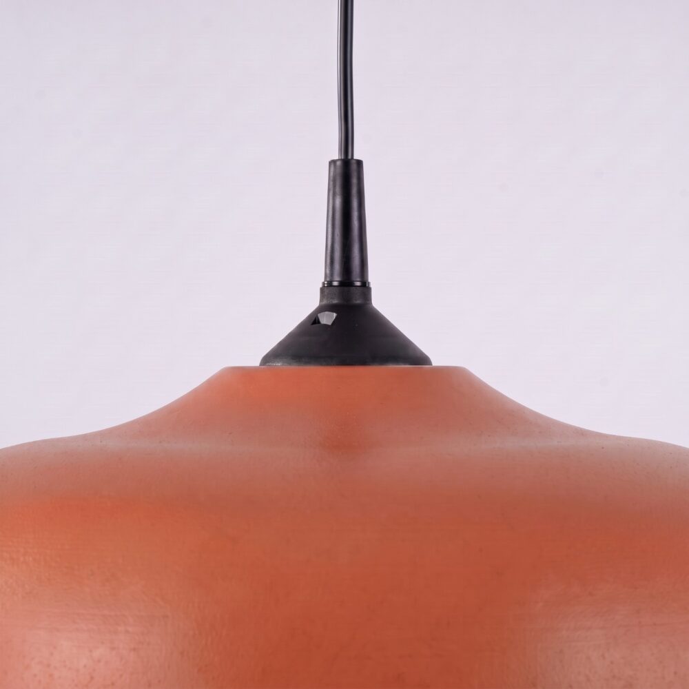 Lampa wisząca GINA ochra czerwona