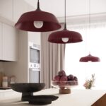 Lampa wisząca GINA burgund