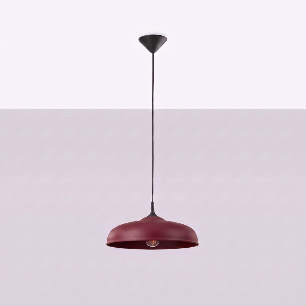 Lampa wisząca GINA burgund