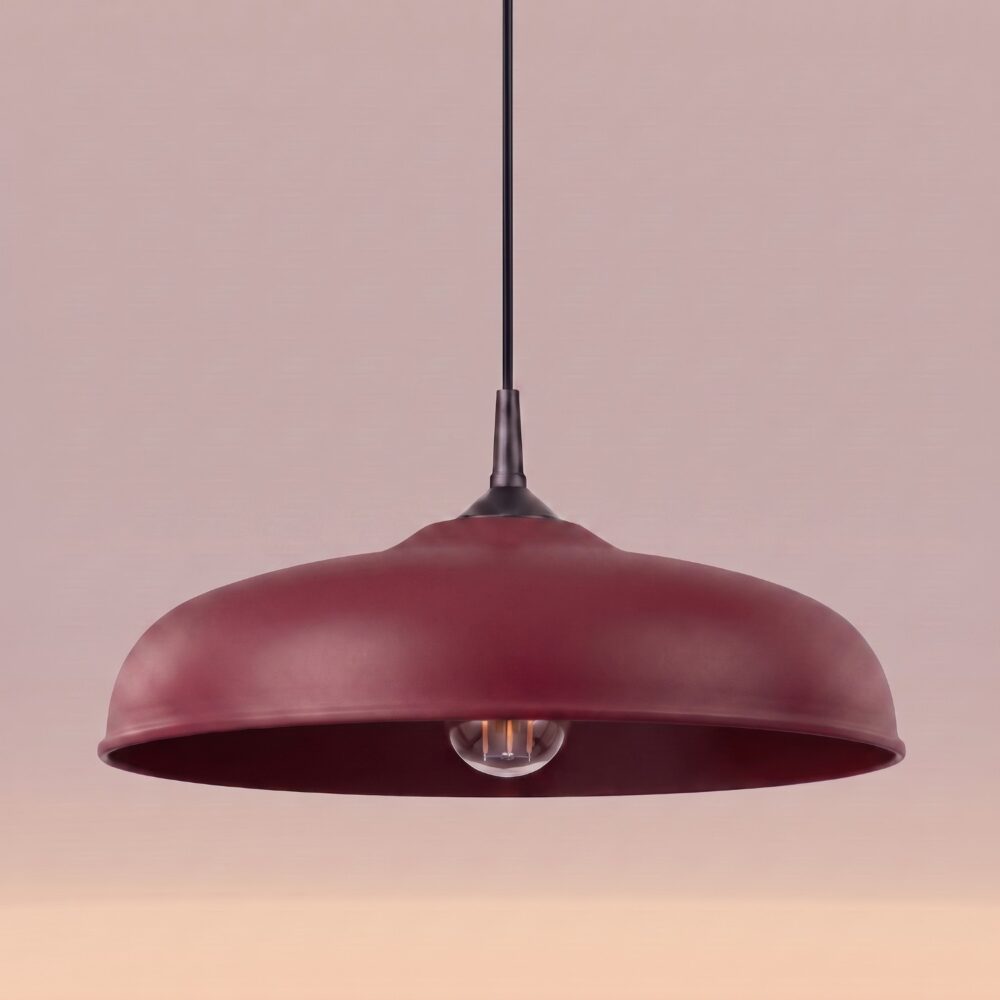 Lampa wisząca GINA burgund