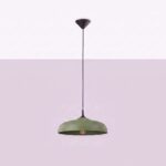 Lampa wisząca GINA zielona oliwka
