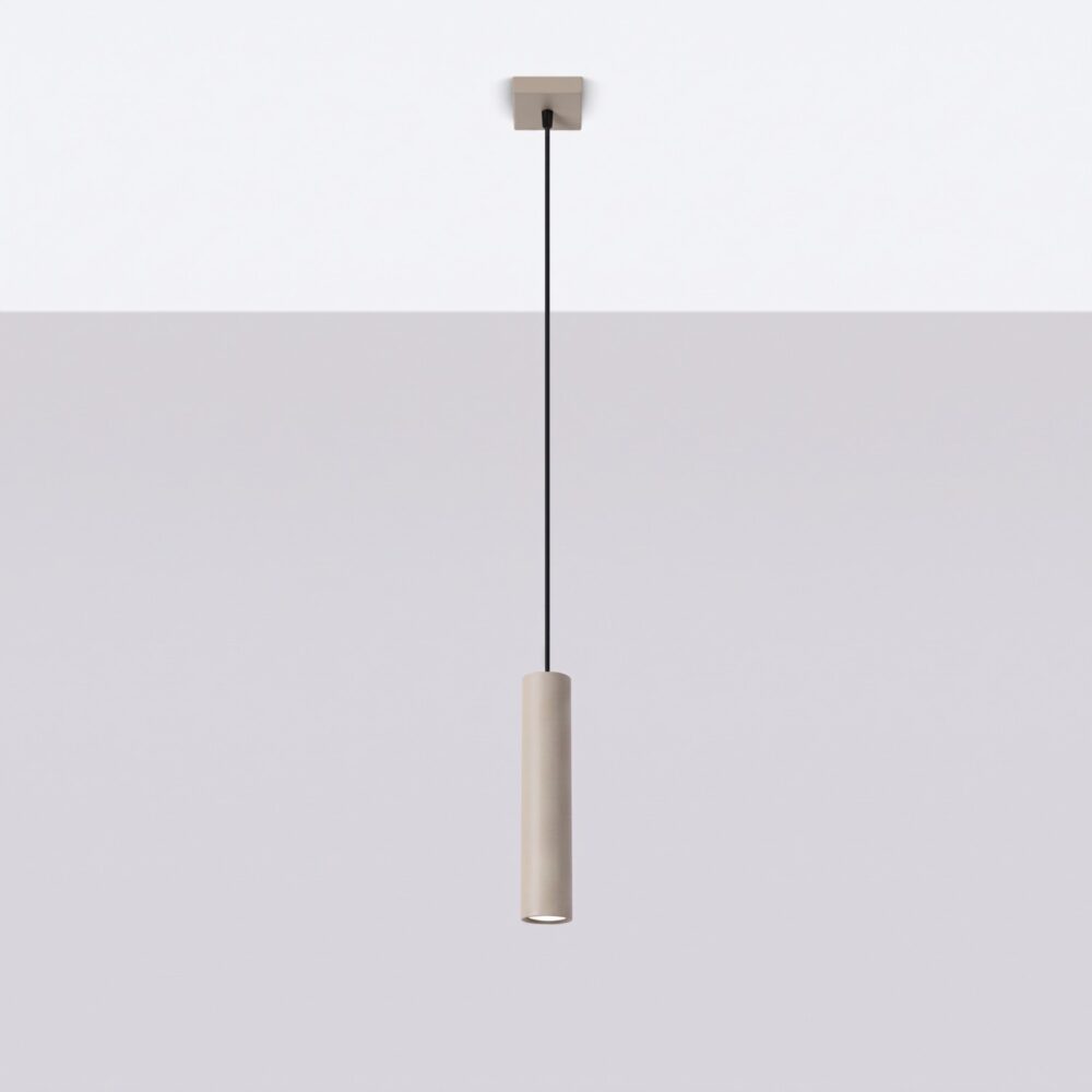 Lampa wisząca LAGOS 1 taupe