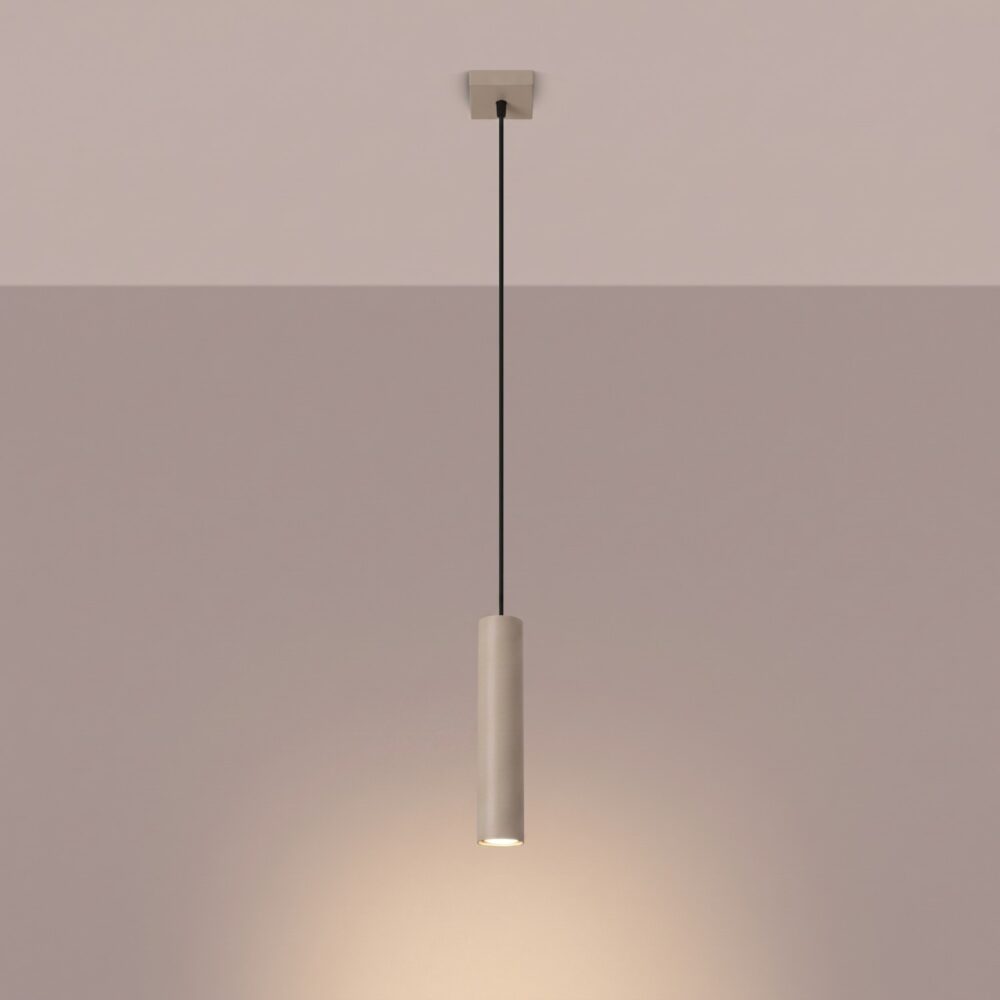 Lampa wisząca LAGOS 1 taupe