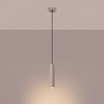 Lampa wisząca LAGOS 1 taupe