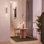 Lampa wisząca LAGOS 3L taupe