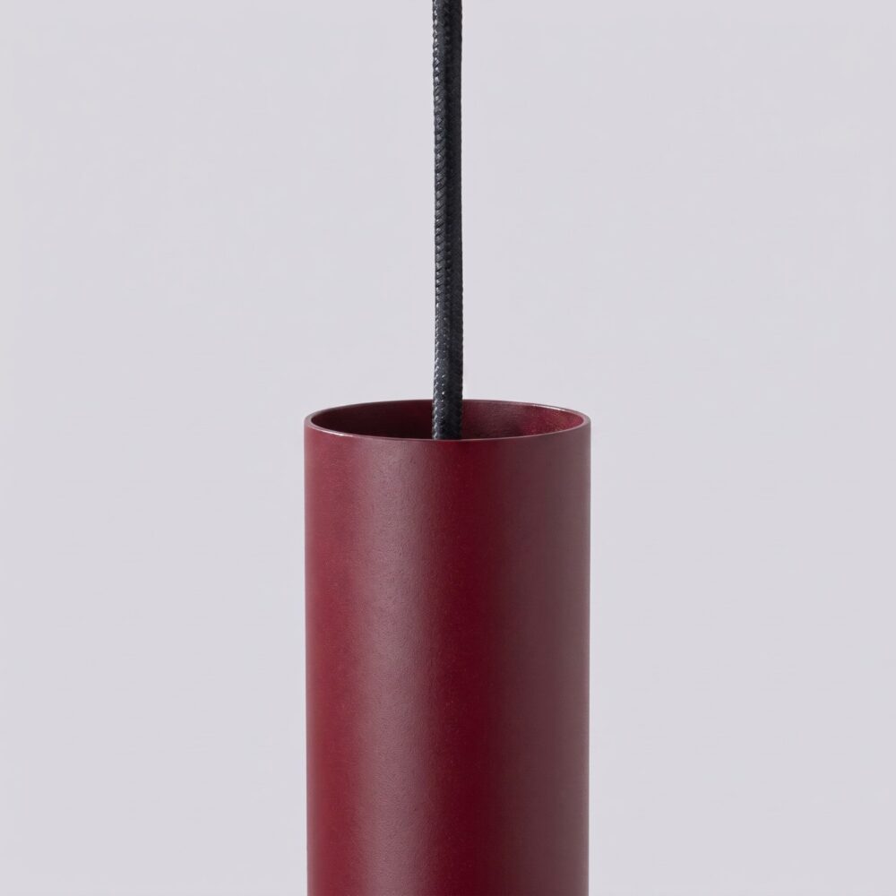 Lampa wisząca LAGOS 1 burgund
