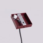 Lampa wisząca LAGOS 1 burgund