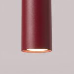 Lampa wisząca LAGOS 3L burgund