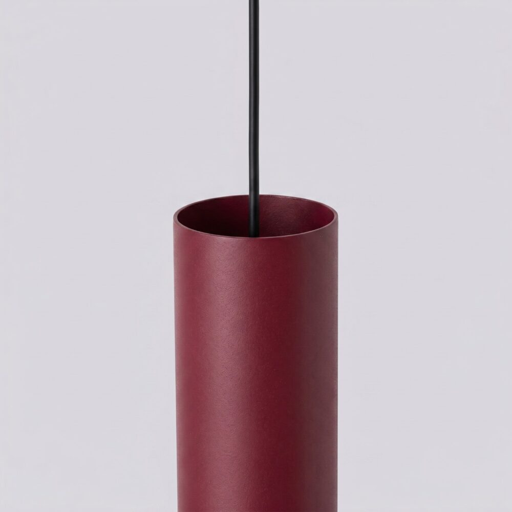Lampa wisząca LAGOS 3L burgund