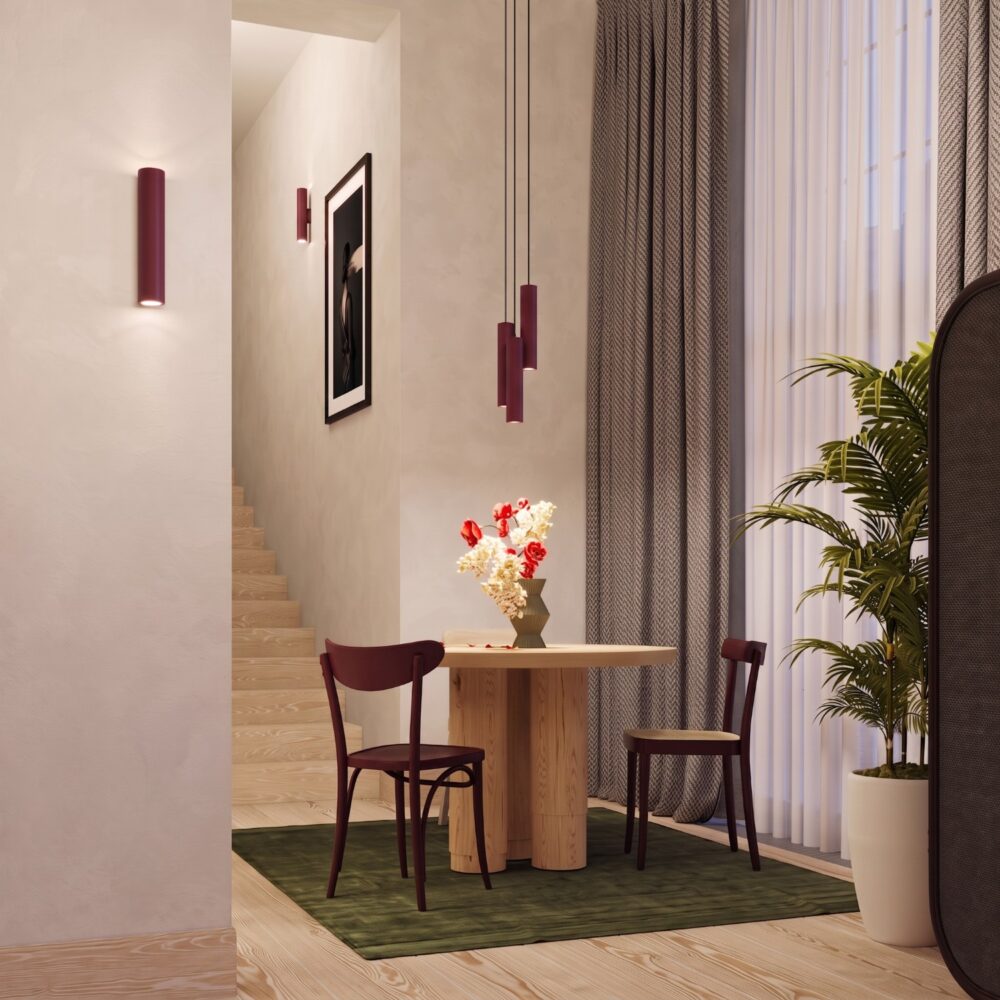 Kinkiet LAGOS 2 burgund