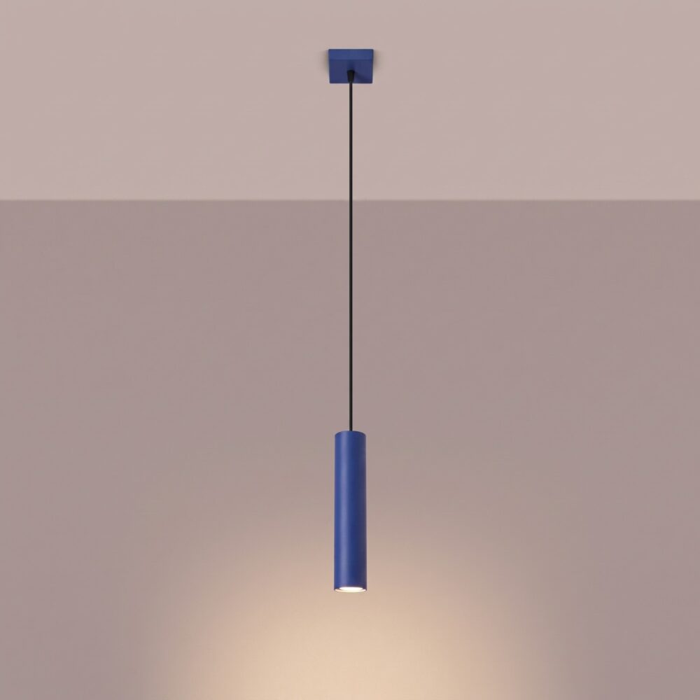 Lampa wisząca LAGOS 1 ultramaryna