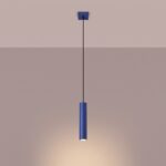 Lampa wisząca LAGOS 1 ultramaryna