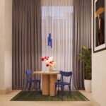 Lampa wisząca LAGOS 3L ultramaryna