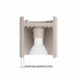 Plafon ORBIS 1 taupe