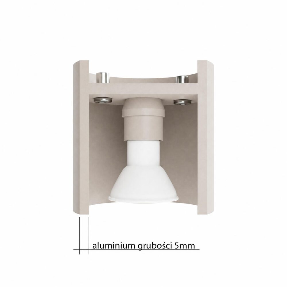 Kinkiet ORBIS 1 taupe