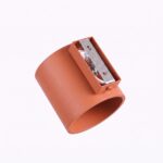 Kinkiet ORBIS 1 ochra czerwona