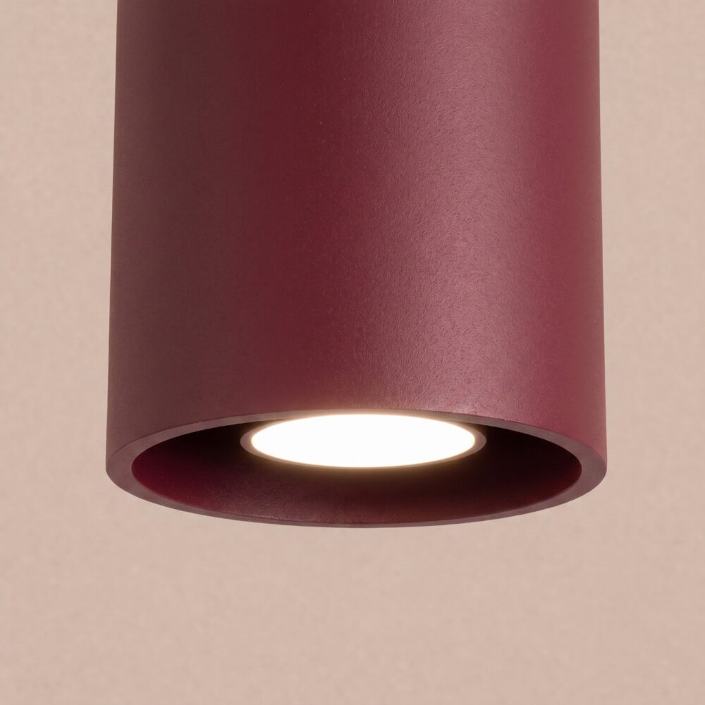 Plafon ORBIS 1 burgund