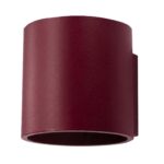 Kinkiet ORBIS 1 burgund