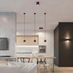 Kinkiet ORBIS 1 burgund