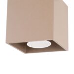 Plafon QUAD 1 taupe