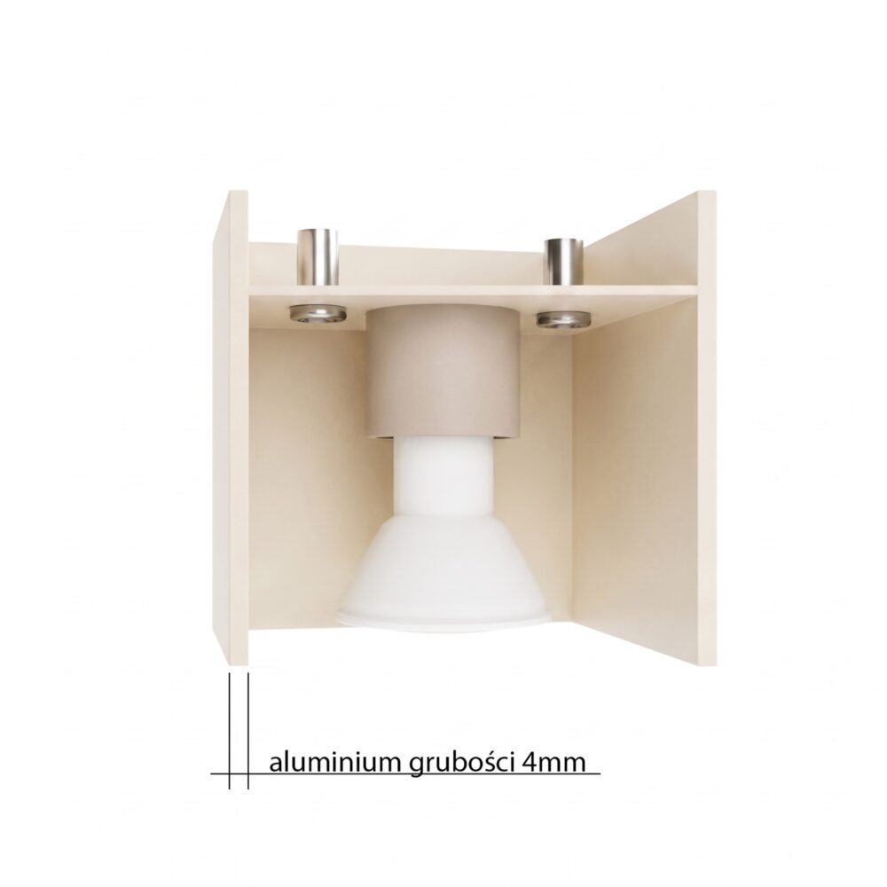 Kinkiet QUAD 1 taupe
