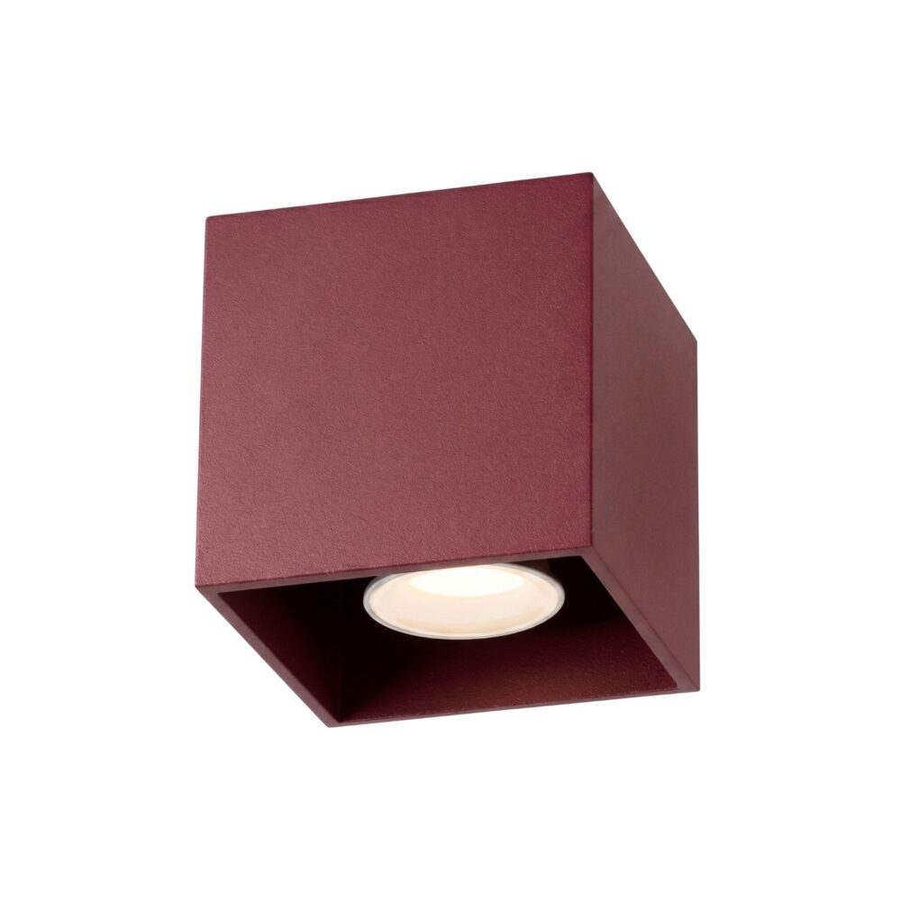 Plafon QUAD 1 burgund
