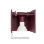 Kinkiet QUAD 1 burgund