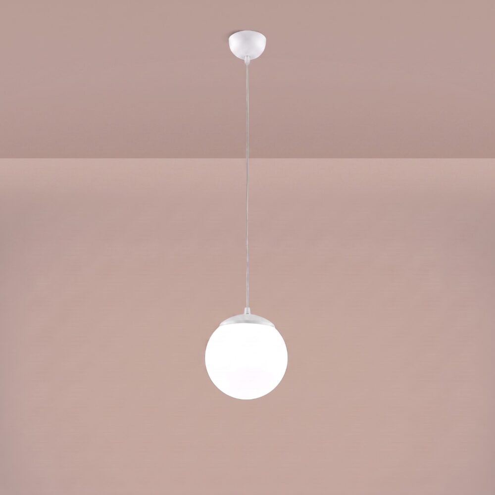 Lampa wisząca UGO 20 biała