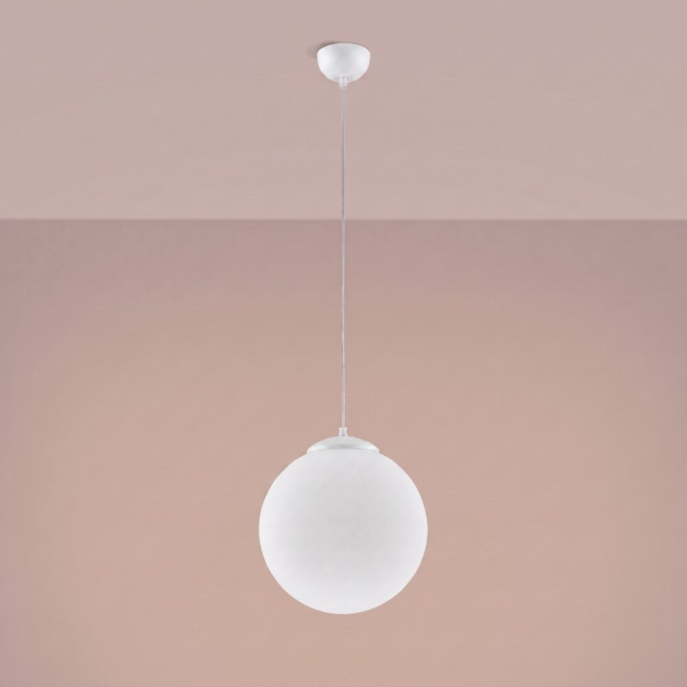 Lampa wisząca UGO 30 biała