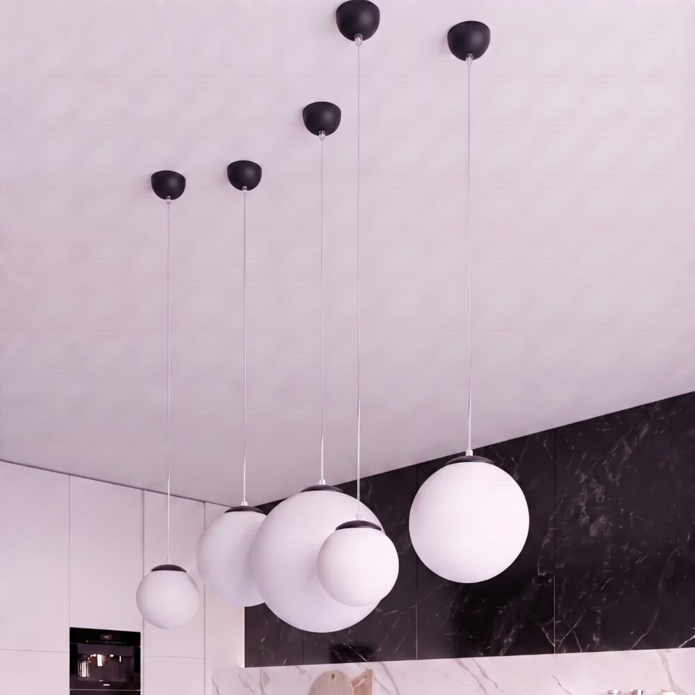 Lampa wisząca UGO 20 czarna