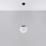 Lampa wisząca UGO 20 czarna