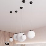 Lampa wisząca UGO 30 czarna
