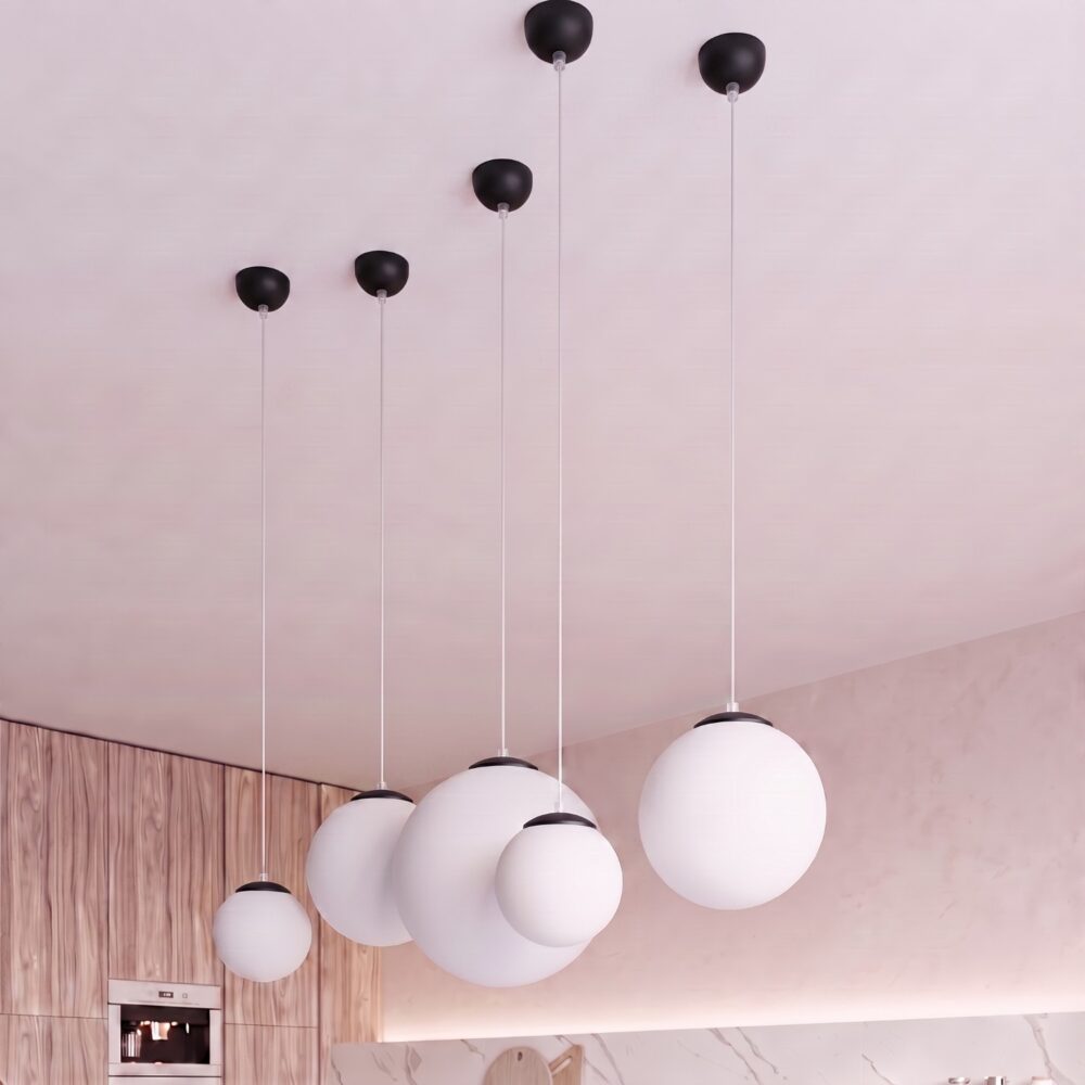 Lampa wisząca UGO 40 czarna