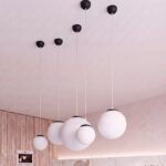 Lampa wisząca UGO 40 czarna