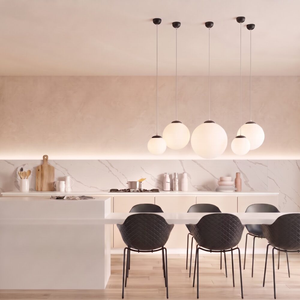 Lampa wisząca UGO 40 czarna