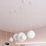 Lampa wisząca UGO 20 beżowa