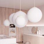Lampa wisząca UGO 20 beżowa