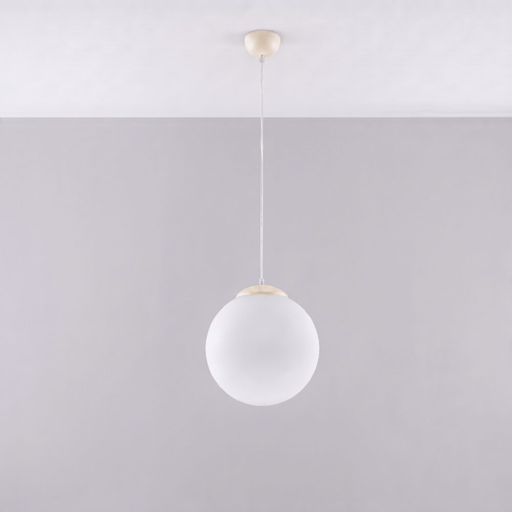 Lampa wisząca UGO 30 beżowa