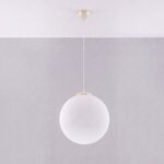Lampa wisząca UGO 40 beżowa