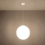 Lampa wisząca UGO 40 beżowa