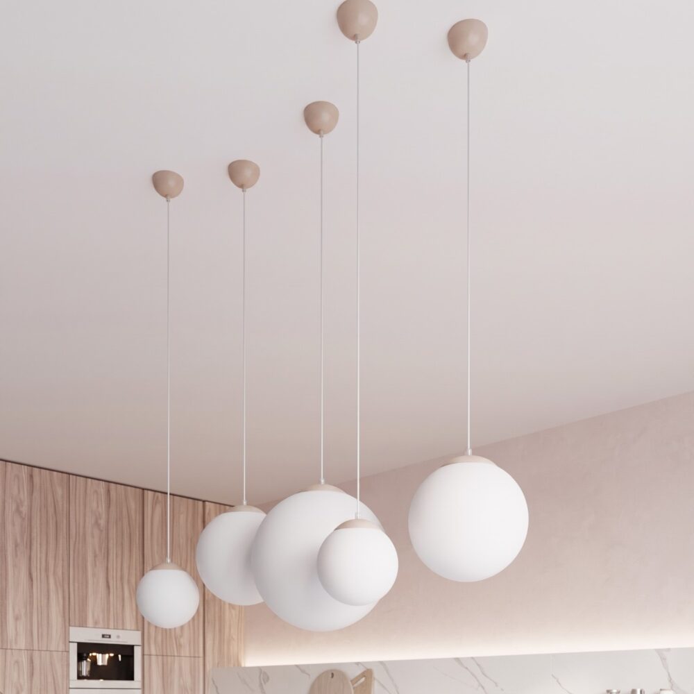 Lampa wisząca UGO 40 taupe