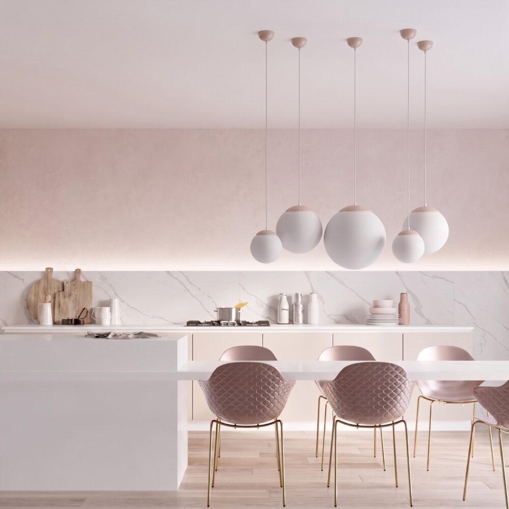 Lampa wisząca UGO 40 taupe
