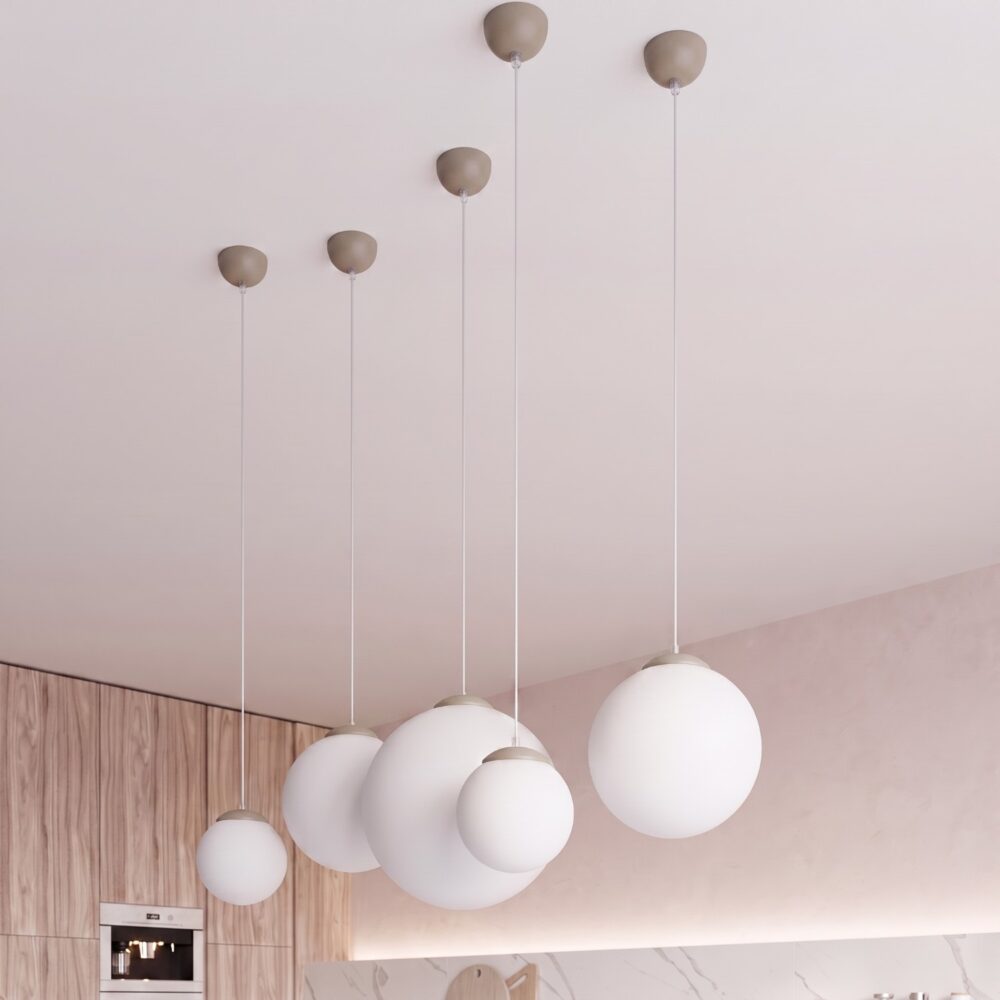 Lampa wisząca UGO 40 taupe